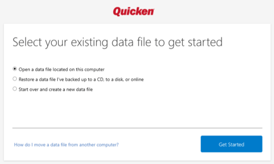Reinstalling and patching your Quicken Subscription